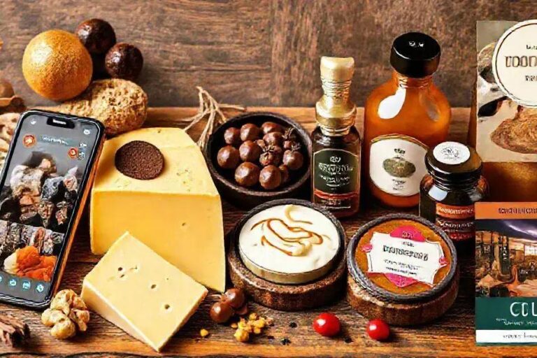 divulgação de produtos gourmet