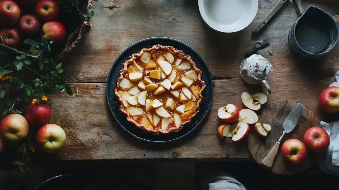 Receita 3: Tarte Tatin de Maçã