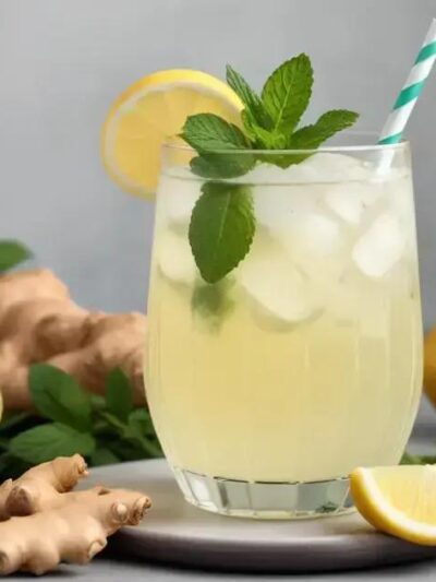 Limonada Gourmet com Gengibre e Hortelã: A Bebida Perfeita para Dias Quentes